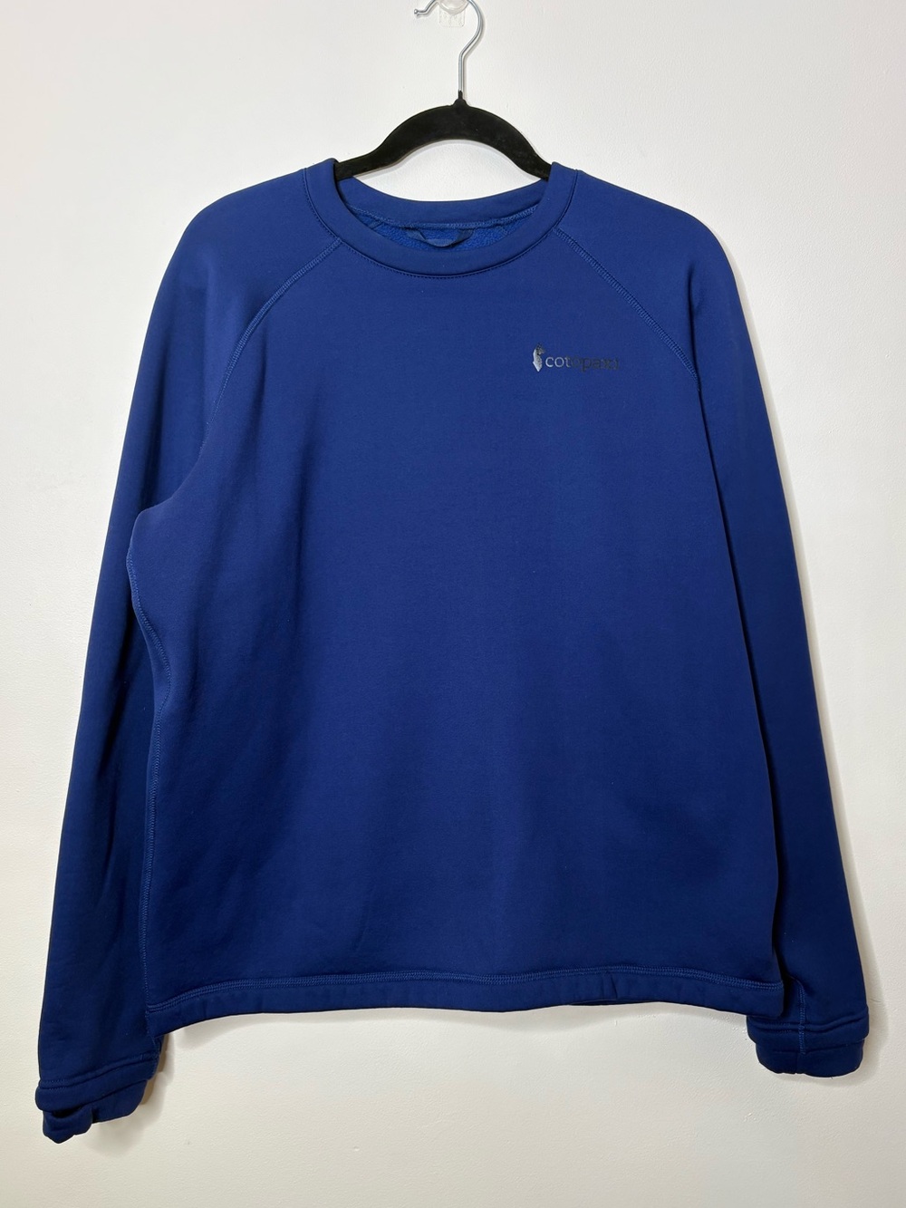 Cotopaxi Sambaya Fleece Crewneck Sweatshirt Pullover Blue Size Large Womens